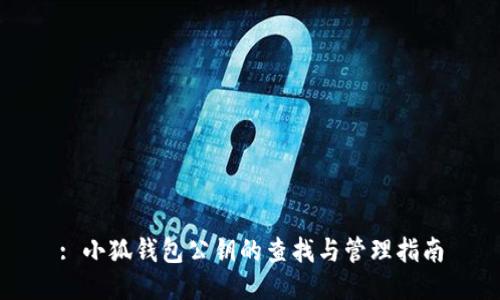 : 小狐钱包公钥的查找与管理指南