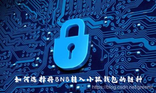 如何选择将BNB转入小狐钱包的链种