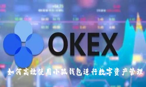  如何高效使用小狐钱包进行数字资产管理