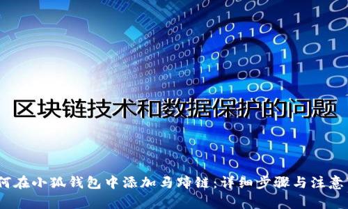 :如何在小狐钱包中添加马蹄链：详细步骤与注意事项